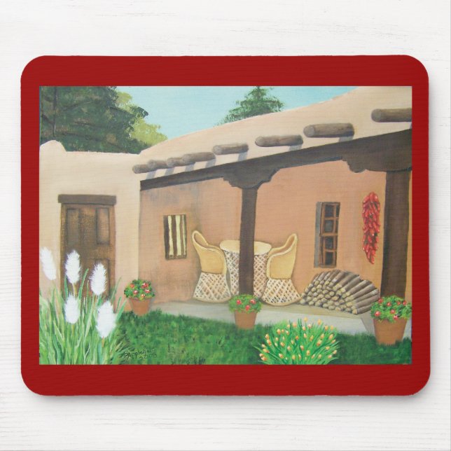 Taos, New Mexico Patio Mousepad (Front)
