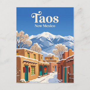 Taos New Mexico, USA Postcard