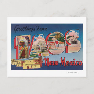 Taos, New MexicoLarge Letter ScenesTaos, NM Postcard