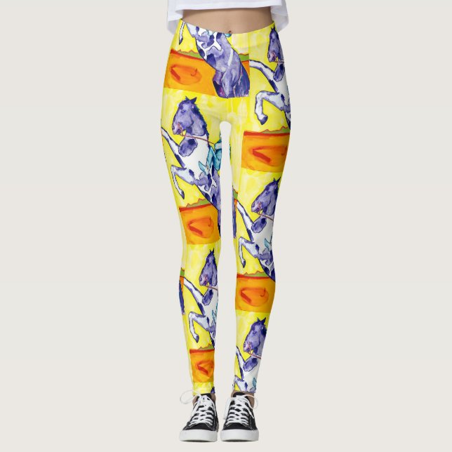 Taos Painter Allegra Sleep's "Mary & Cimarron" Leggings (Front)