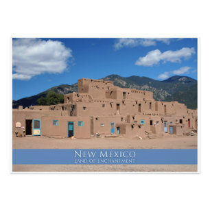 Taos Pueblo Photographic Print