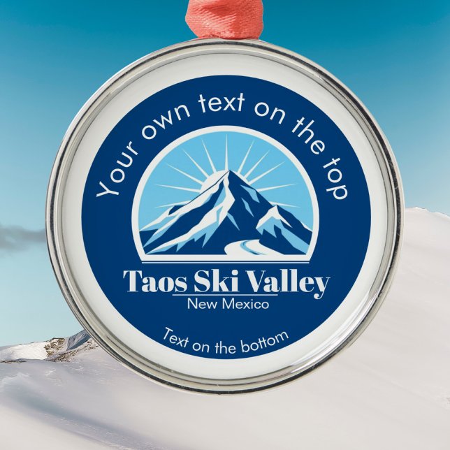 Taos Ski Valley New Mexico Christmas Ornament  (Creator Uploaded)