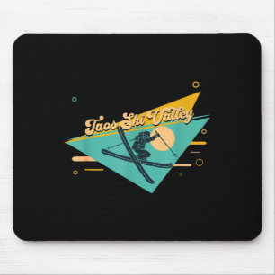 Taos ski valley new mexico skiing mouse pad