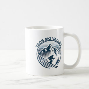 Taos Ski Valley Ski Resort Winter Skiing New Mexic Coffee Mug