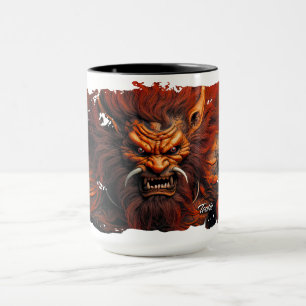 Taotie (Chinese) - Demon Drinkware Mug