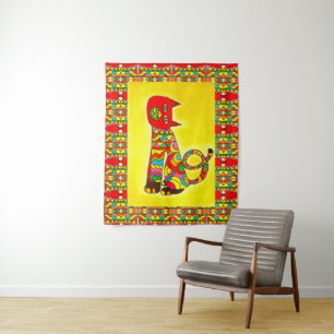 Tap 029 -Cat- Tapestry