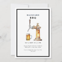 Tap & Beer Keg Backyard BBQ Party