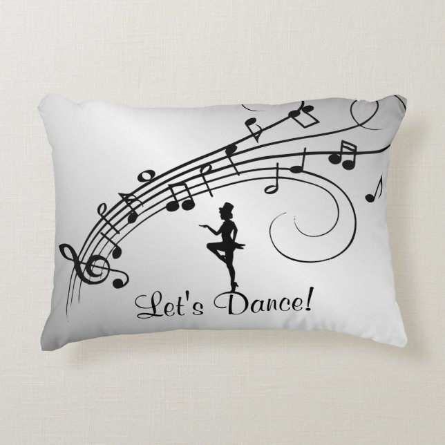 Tap Dance 3 Decorative Cushion (Front)
