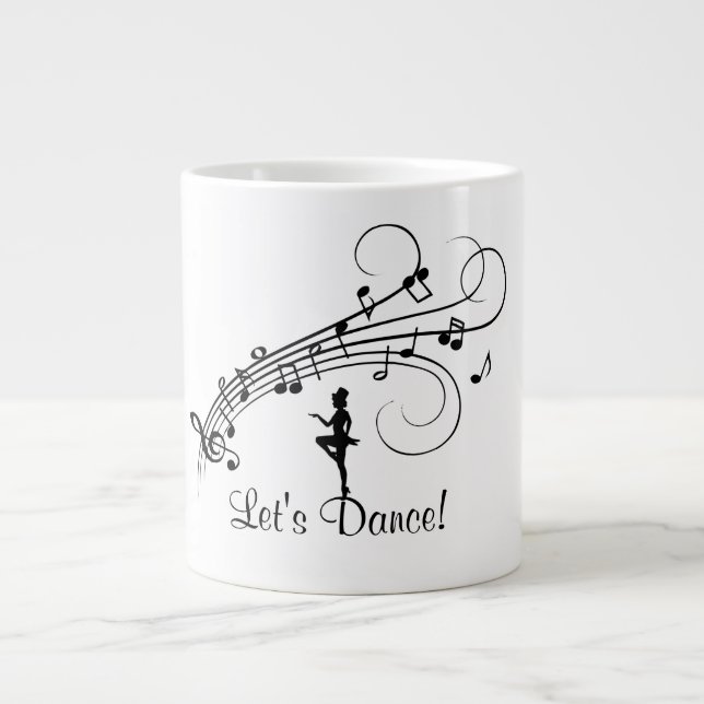 Tap Dance 3 Large Coffee Mug (Front)