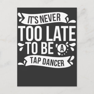 Tap Dance Instructor Dancing Passion Postcard