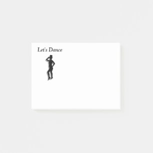 Tap Dance Lets Dance Post-it Notes