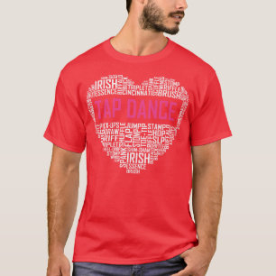 Tap Dance Love Heart T-Shirt