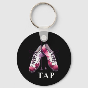 Tap Dance Lover Dancing Shoes Competition Dancer T Key Ring