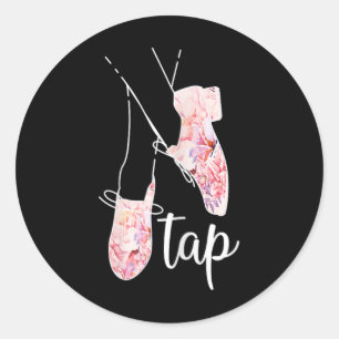 Tap Dance Lover Tap Dancer Dancing Teacher  Classic Round Sticker
