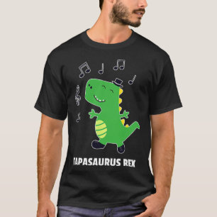 Tap Dance -tapasaurus Rex-dinosaur Recital Gift  T-Shirt