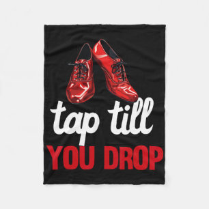 Tap Dance Teacher Appreciation For Women Girls Mum Fleece Blanket