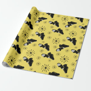 Tap Dancers Tap Shoes Patterned Wrapping Paper