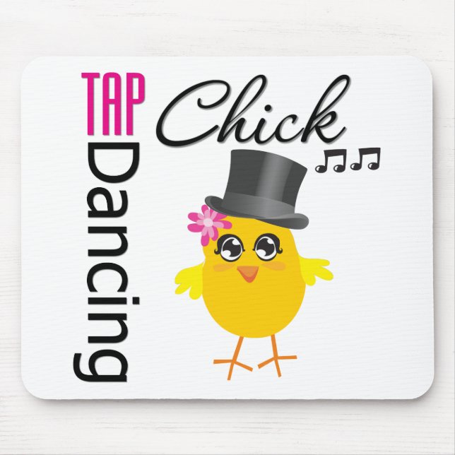 Tap Dancing Chick 2 Mouse Pad (Front)