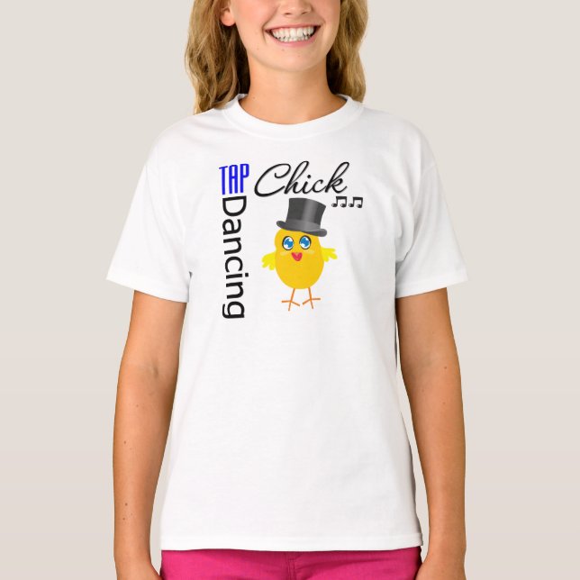Tap Dancing Chick 3 T-Shirt (Front)