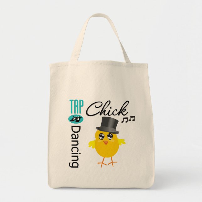 Tap Dancing Chick 5 Tote Bag (Front)
