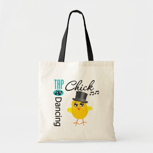 Tap Dancing Chick 5 Tote Bag (Front)