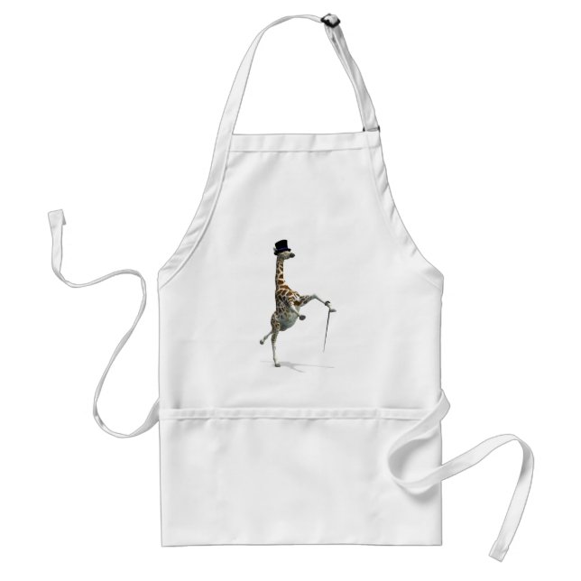 Tap Dancing Giraffe Standard Apron (Front)