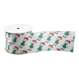 Tap Dancing Girl Dance Studio Tapdance Recital Satin Ribbon