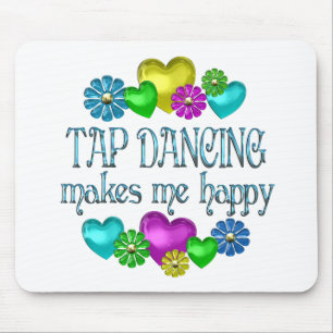 Tap Dancing Happiness Mouse Pad