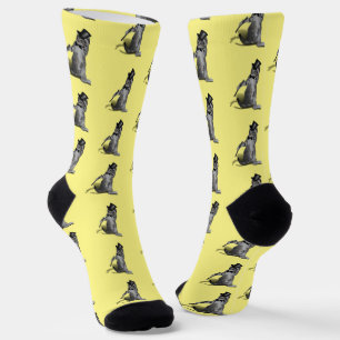 Tap Dancing Kitten Socks