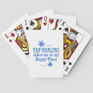 Tap Dancing My Happy Place Playing Cards