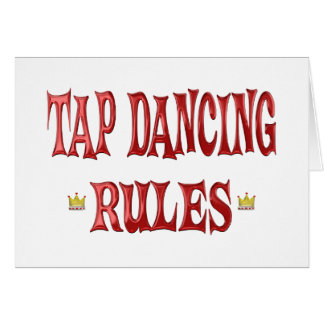 Tap Dancing Rules