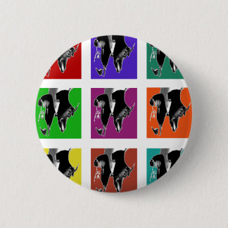 Tap Grid 6 Cm Round Badge