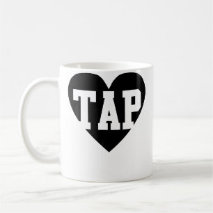 Tap Love Tap Dancer Dacing For Ballroom Dancing Lo Coffee Mug