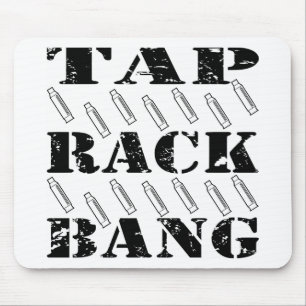 Tap Rack Bang Mouse Pad