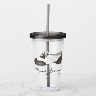 Tap Shoe Dance Teacher Instructor Choreographer Acrylic Tumbler