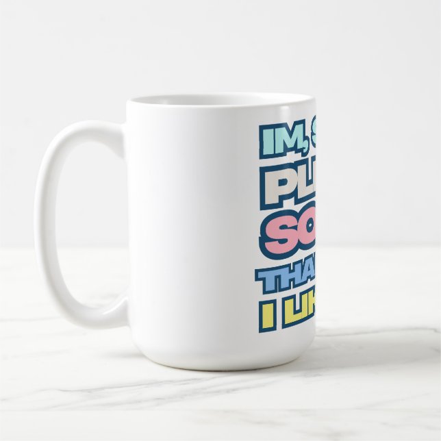 Tap to yourself and live longer self prayer coffee mug (Left)