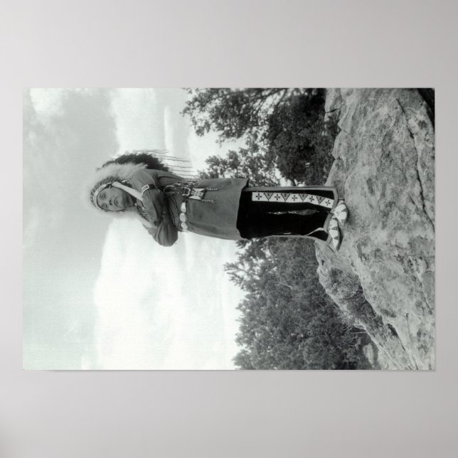 Tap-Tu-Ka Posing, Famous Indian Tenor Poster (Front)