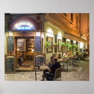 Tapas bar and restaurant poster