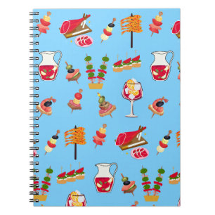 Tapas Party Notebook