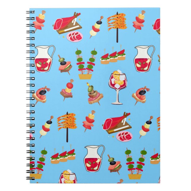 Tapas Party Notebook (Front)