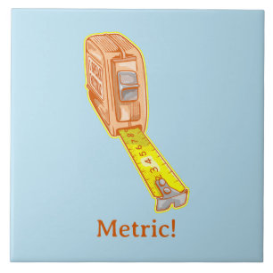 Tape measure metric system measuring tape ceramic tile