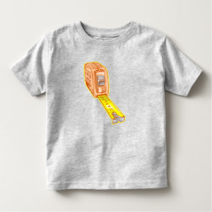 Tape measure metric system measuring tape toddler T-Shirt