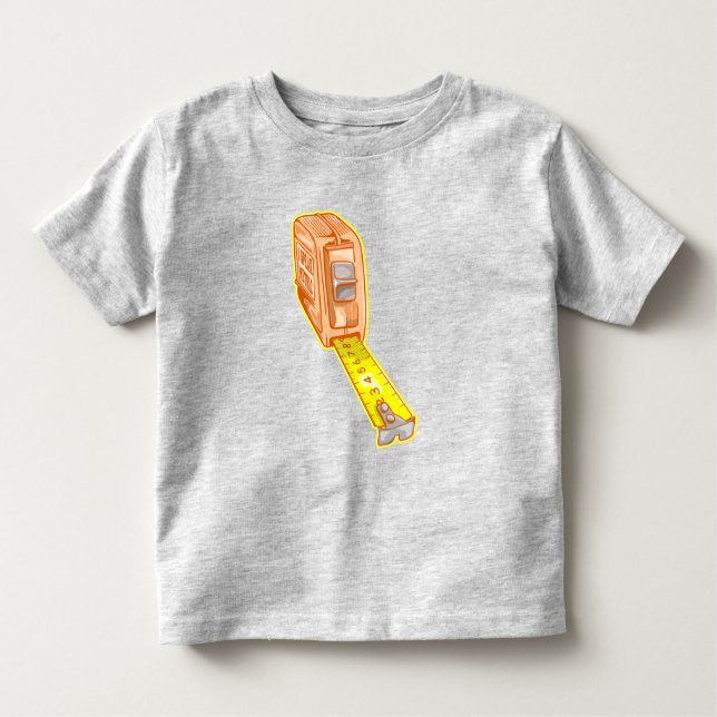 Tape measure metric system measuring tape toddler T-Shirt (Front)