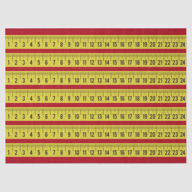 Tape Measure Tissue for Gift Wrapping Tissue Paper (Front)