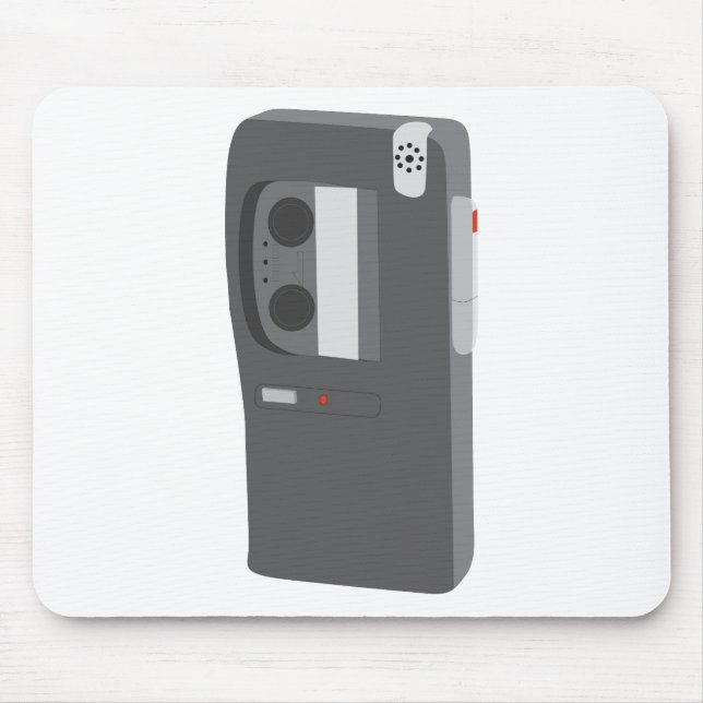 Tape Recorder ~ Retro Cassette Player Mouse Pad (Front)