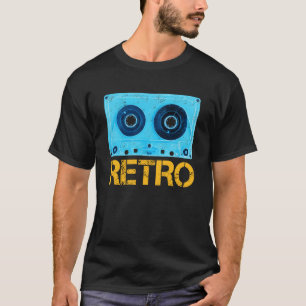 Tape with retro look for vintage Cassette nerds T-Shirt