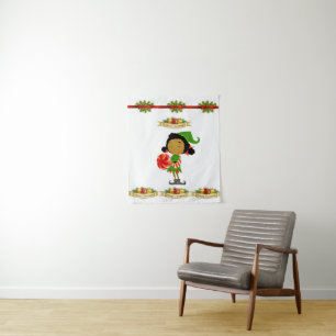 Tapestries Christmas Elf