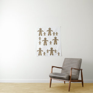 Tapestries Christmas Gingerbread Man