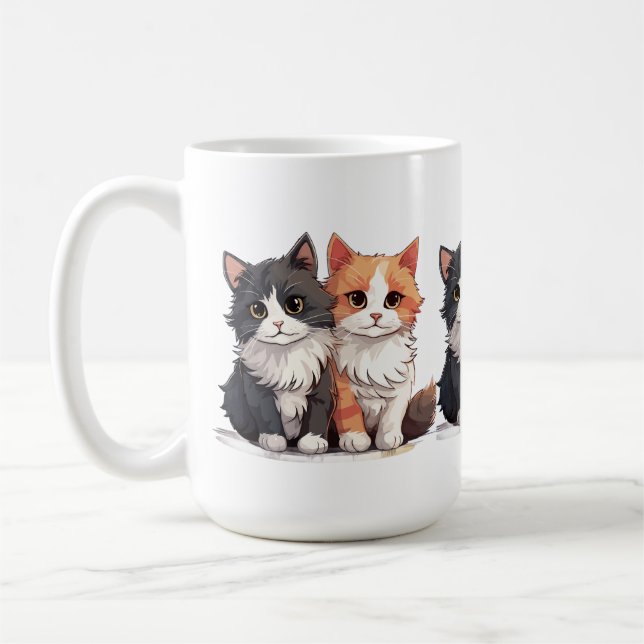 Tapestries Funny Cats Wall Art & Décor  Tapestrie Coffee Mug (Left)