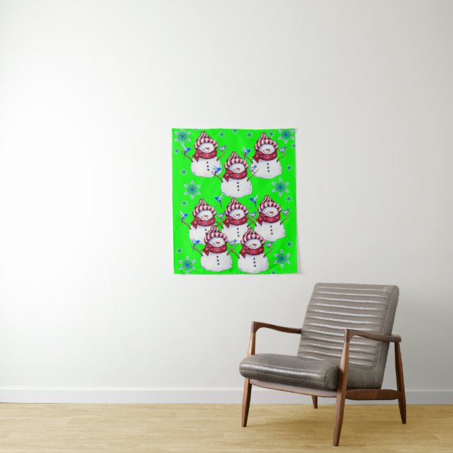 Tapestries Snowman (In Situ)